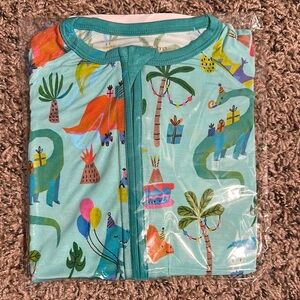 Little Sleepies Dinosaur Zippy Pajamas - Multicolor